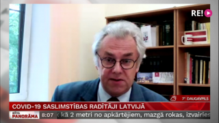 Intervija ar Juriju Perevoščikovu par Covid-19 saslimstības rādītājiem Latvijā