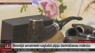 Bosnijā amatnieki saglabā pīpju darināšanas mākslu
