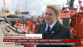 Latvijas jūrnieki tirgū ir augsti pieprasīti