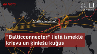 "Balticconnector" lietā izmeklē krievu un ķīniešu kuģus