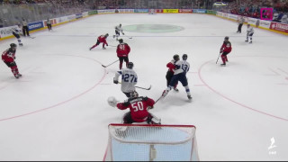 Pasaules hokeja čempionāta spēle Kanāda - Somija 2:3