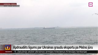 Apdraudēts līgums par Ukrainas graudu eksportu pa Melno jūru