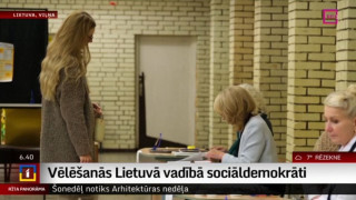 Vēlēšanās Lietuvā vadībā sociāldemokrāti