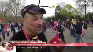 Londonas maratonā arī latvieši