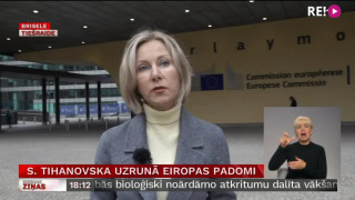 S. Tihanovska uzrunā Eiropas Padomi