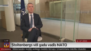 Stoltenbergs vēl gadu vadīs NATO