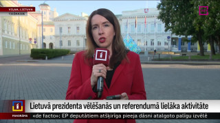Lietuvā prezidenta vēlēšanās un referendumā lielāka aktivitāte