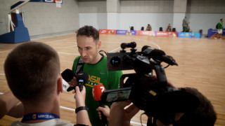 Latvijas un Brazīlijas basketbolisti par savām izredzēm rīt gaidāmajā spēlē