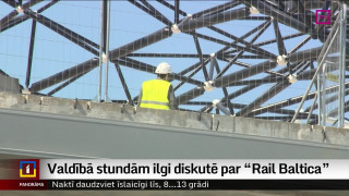 Valdībā stundām ilgi diskutē par "Rail Baltica"