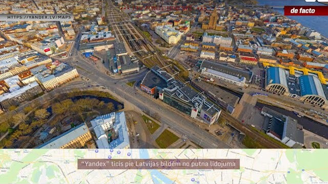 “Yandex” ticis pie Latvijas bildēm no putna lidojuma