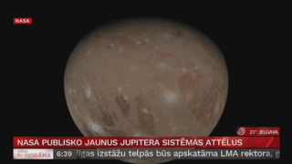 NASA publisko jaunus Jupitera sistēmas attēlus