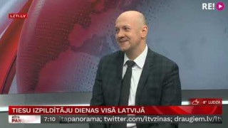 Intervija ar Andri Spori par tiesu izpildītāju dienām visā Latvijā