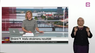 (Zīmju valodā). Dienas ziņas