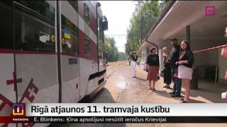 Rīgā atjaunos 11. tramvaja kustību