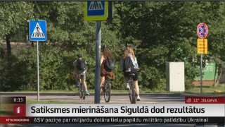 Satiksmes mierināšana Siguldā dod rezultātus