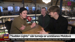 «Sudden Lights» sāk turneju ar uzstāšanos Moldovā