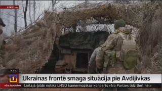 Ukrainas frontē smaga situācija pie Avdijivkas