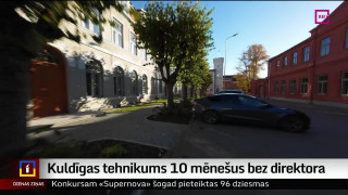 Kuldīgas tehnikums 10 mēnešus bez direktora