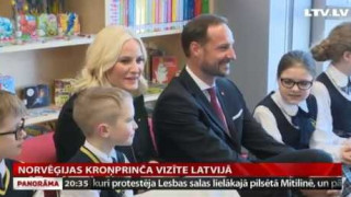 Norvēģijas kroņprinča vizīte Latvijā