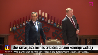 Būs izmaiņas Saeimas prezidijā; zināmi komisiju vadītāji
