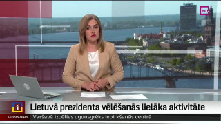 Lietuvā prezidenta vēlēšanās lielāka aktivitāte