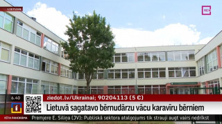 Lietuvā sagatavo bērnudārzu vācu karavīru bērniem