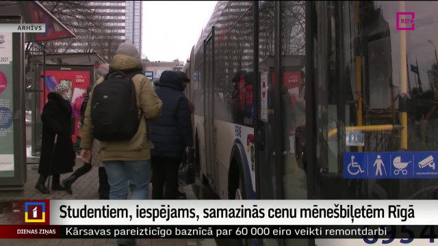 Studentiem, iespējams, samazinās cenu mēnešbiļetēm Rīgā
