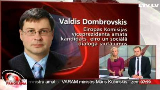 Telefonintervija ar Valdi Dombrovski