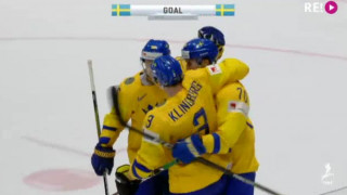 PČ hokejā. Latvija - Zviedrija. Spēles momenti. 3.periods
