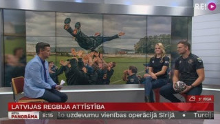Intervija ar Līgu Svetlovu un Aināru Bērziņu par Latvijas regbija attīstību