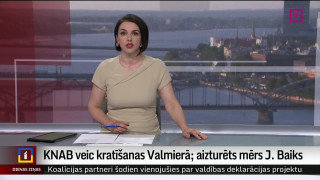 KNAB veic kratīšanas Valmierā; aizturēts mērs Baiks