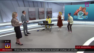 Bērnu raidījuma "Ukulele" varoņi ieskandina rudeni