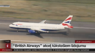 "British Airways" atceļ tūkstošiem lidojumu