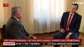 ASV amatpersona: Latvija spēs risināt korupcijas problēmas