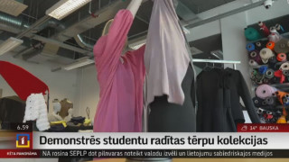 Demonstrēs studentu radītas tērpu kolekcijas