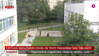 Lietuvā skolēniem Covid-19 testi pagaidām nav obligāti