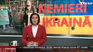 LTV Kijevā - asiņainas sadursmes nerimst