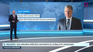 Volkers: ASV arvien spēcīgs divpartiju atbalsts Ukrainai
