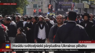 Hasīdu svētceļnieki pārpludina Ukrainas pilsētu