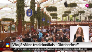Vācijā sākas tradicionālais "Oktoberfest"