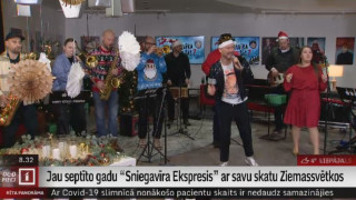 Jau septīto gadu "Sniegavīra Ekspresis" ieskandina Ziemassvētkus