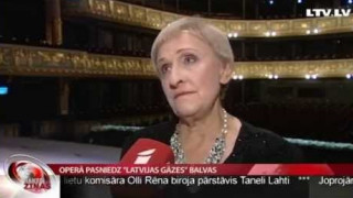 Operā pasniedz "Latvijas gāzes" balvas