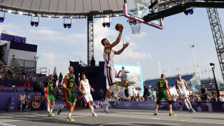 2024. gada Parīzes Olimpiskās spēles. 3x3 basketbols vīriešiem. Latvija - Lietuva