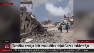 Izraēlas armija liek evakuēties daļai Gazas iedzīvotāju