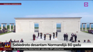 Sabiedroto desantam Normandijā 80 gadu