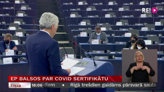 EP balsos par Covid sertifikātu