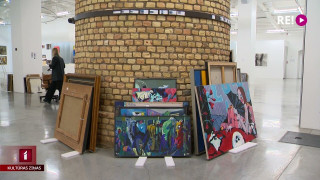 Mākslas centrā "Zuzeum" mākslas tirgus "Zandele"