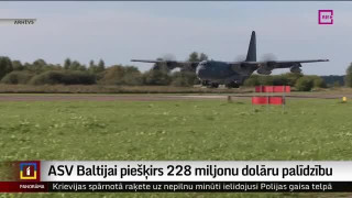 ASV Baltijai piešķirs 228 miljonu dolāru palīdzību