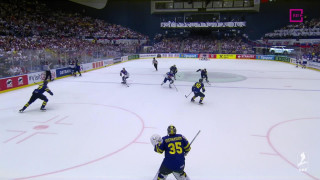 Pasaules hokeja čempionāta spēle Zviedrija - Slovākija 5:1