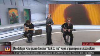 Dziedātājai Palū jauna dziesma "Talk to me"